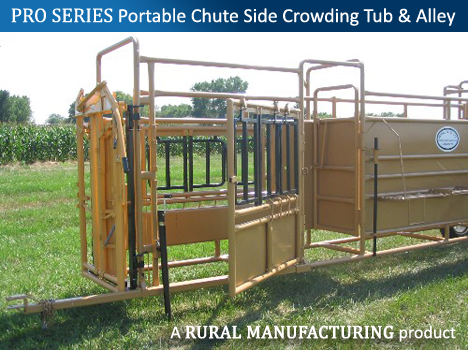 Pro Series Portable Chute Side Tub and Alley