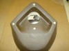 JUG 303 Horses Stall Waterer - base with hole for riser tube installation