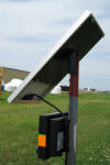 B80 Solar Energizer - T-post mounting bracket and plate