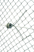 Gallagher Chain Link 12in Offset with Porcelain Insulator