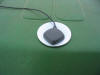 S-Lite unit antenna with circular mounting plate